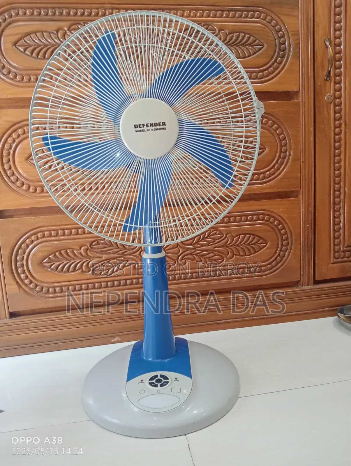 Rechargeable Stand Fan