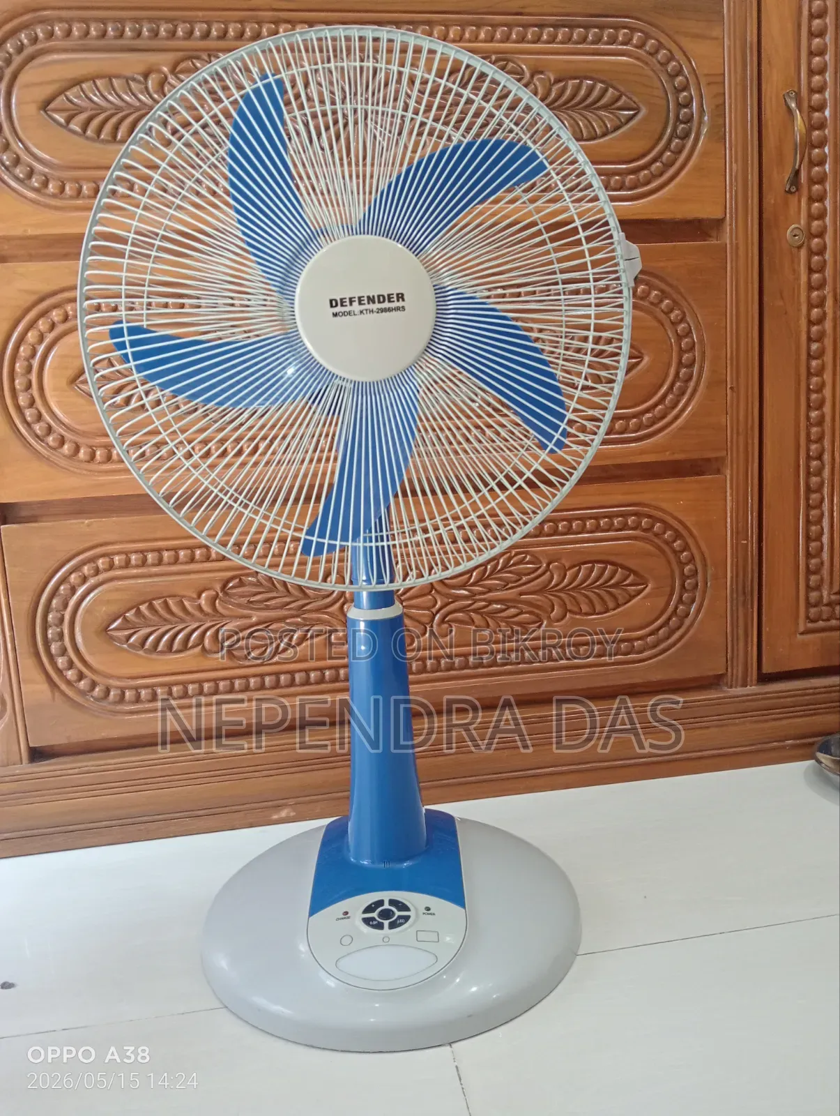 Rechargeable Stand Fan