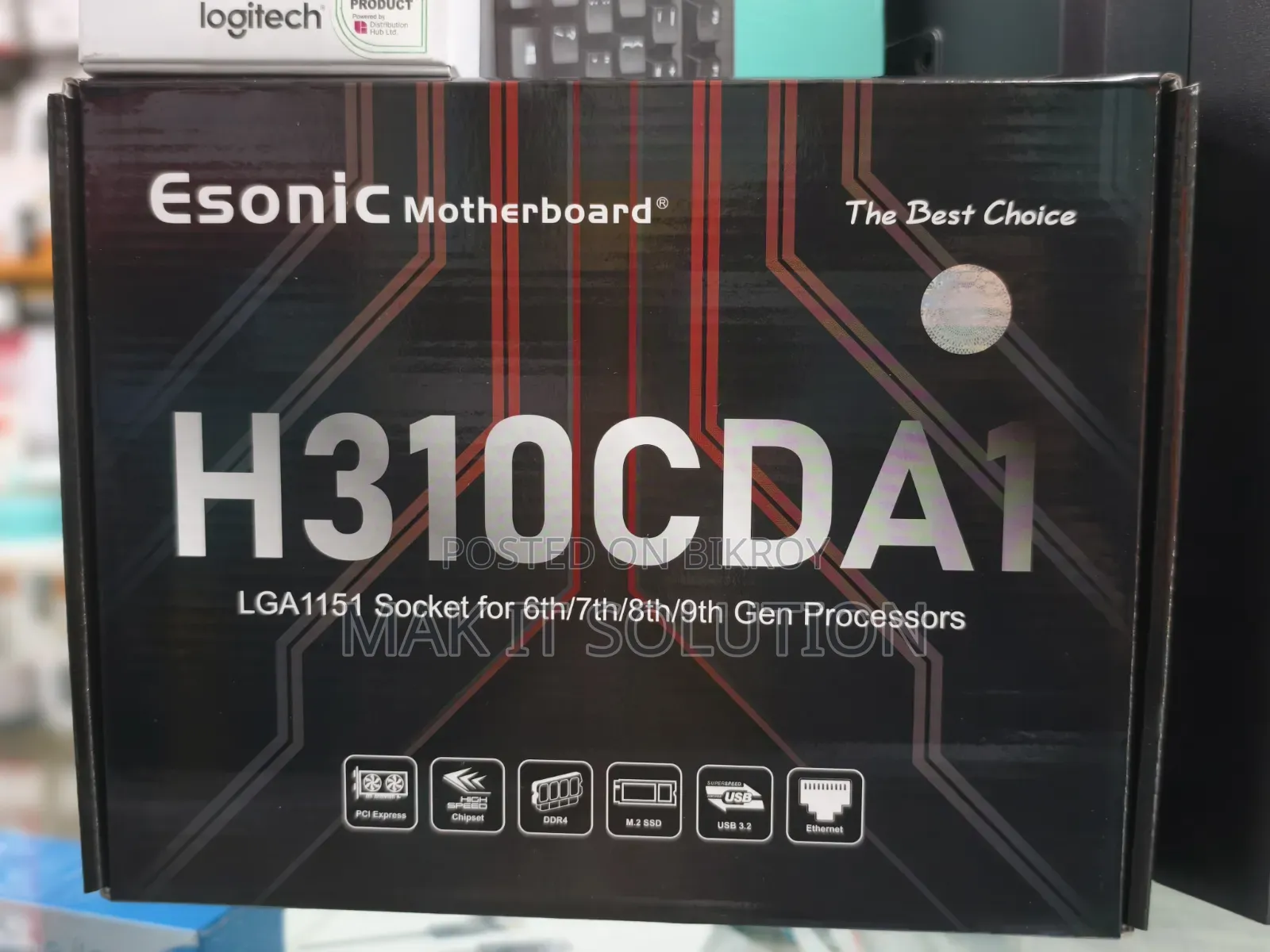 New Desktop Computer 8GB Intel Core I5 HDD+SSD 128GB