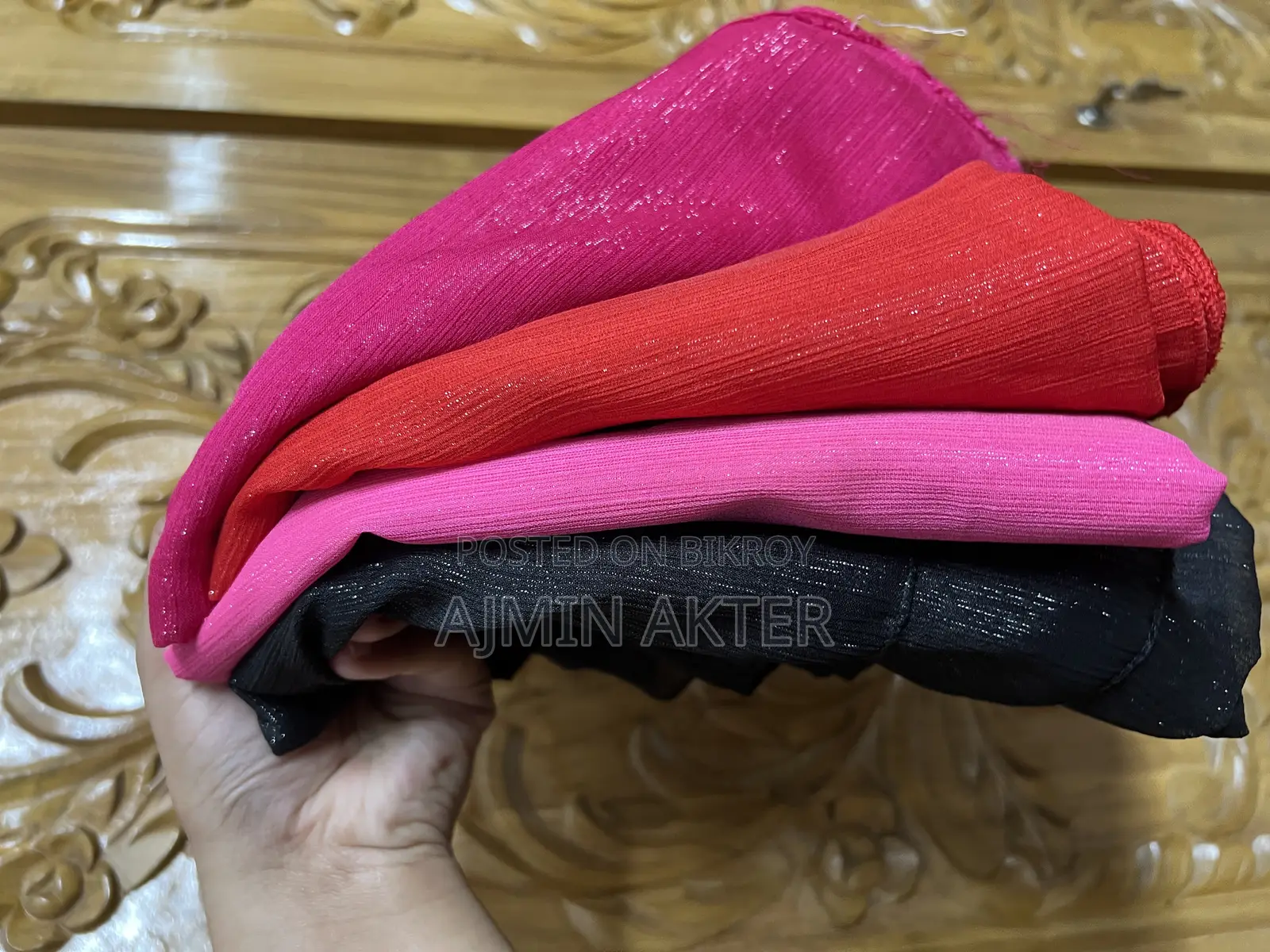 Hijab - (Chiffon and Shimmery) Long Hijab