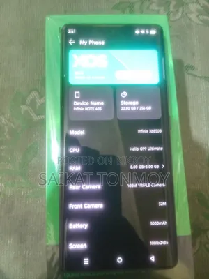 Infinix Note 40S 256 GB Blue