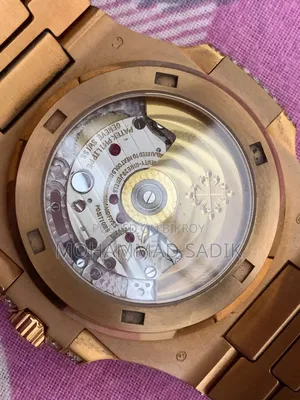 Patek Philippe Luxury Style Diamond-Stone Watch for Men