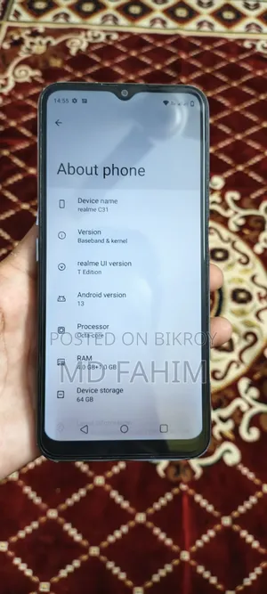 Realme C31 64 GB Gray