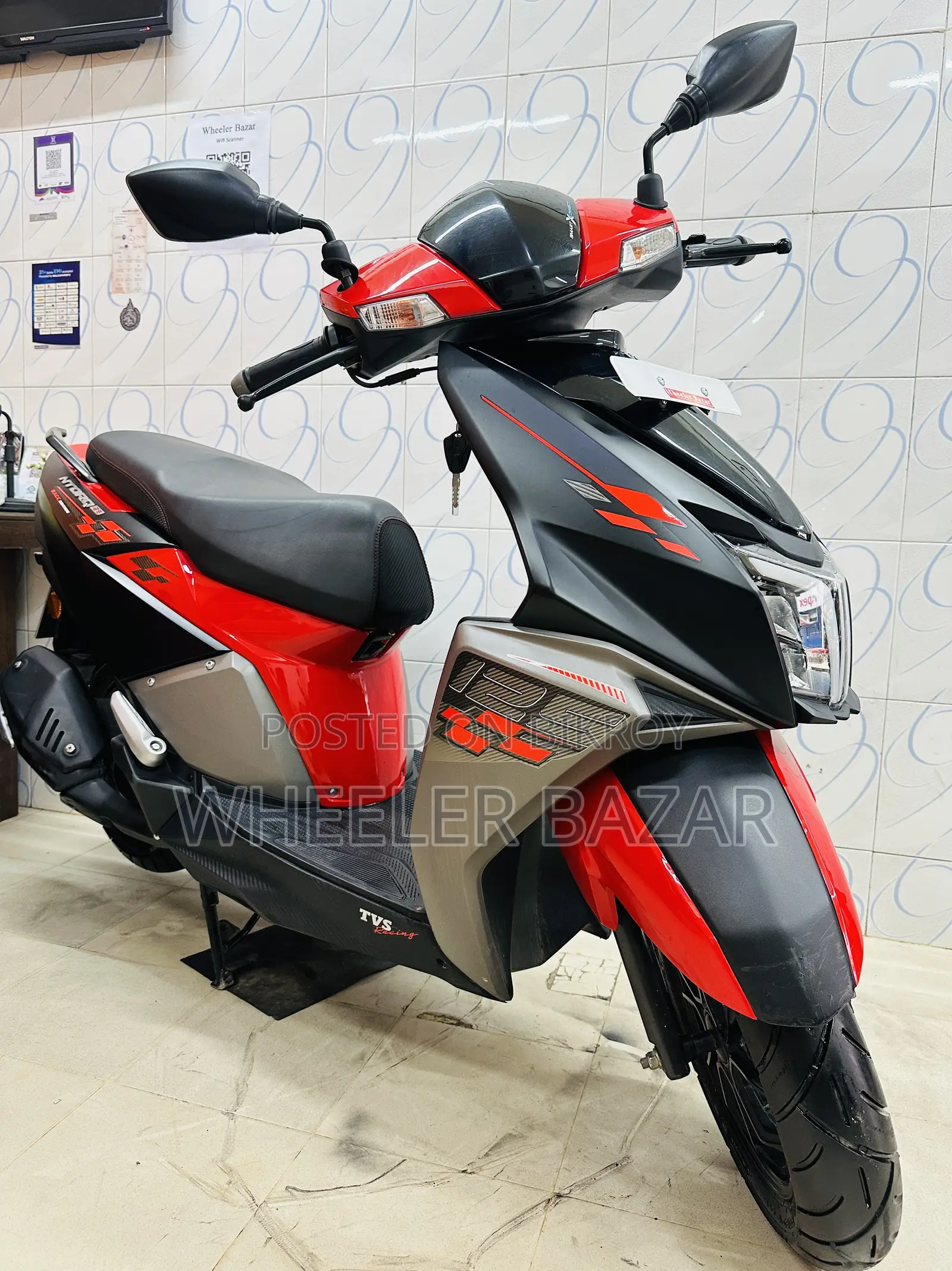 TVS Ntorq 125 2025 Red