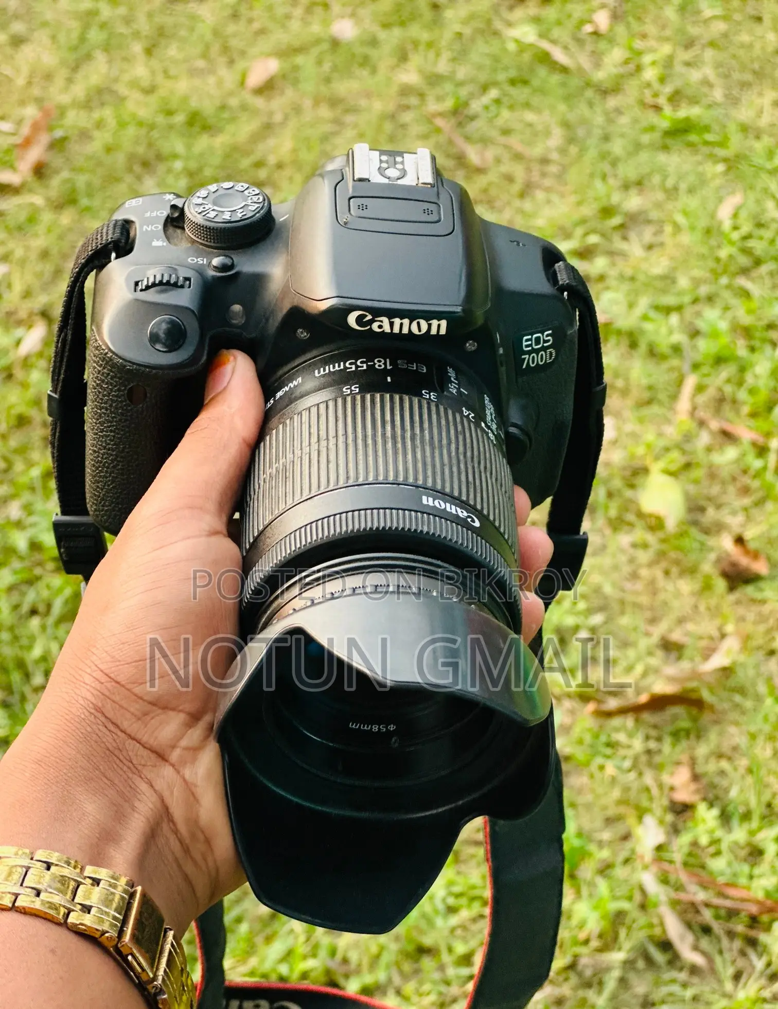 Canon 700d Camera With 18-55 Kit Lens (Full Fresh)