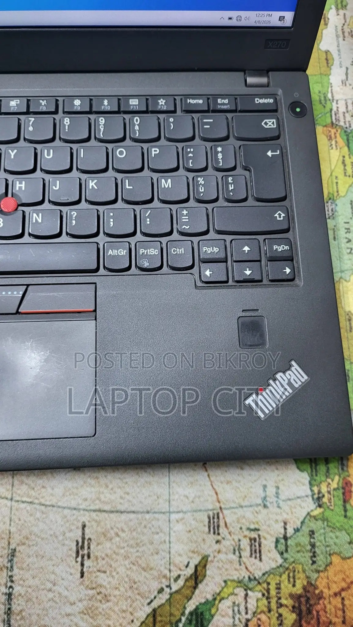 Laptop Lenovo ThinkPad X270 8GB Intel Core I5 SSD 256GB