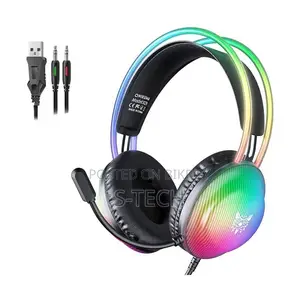 Onikuma X29 RGB ওয়্যারড ব্ল্যাক প্রফেশনাল গেমিং হেডফোন