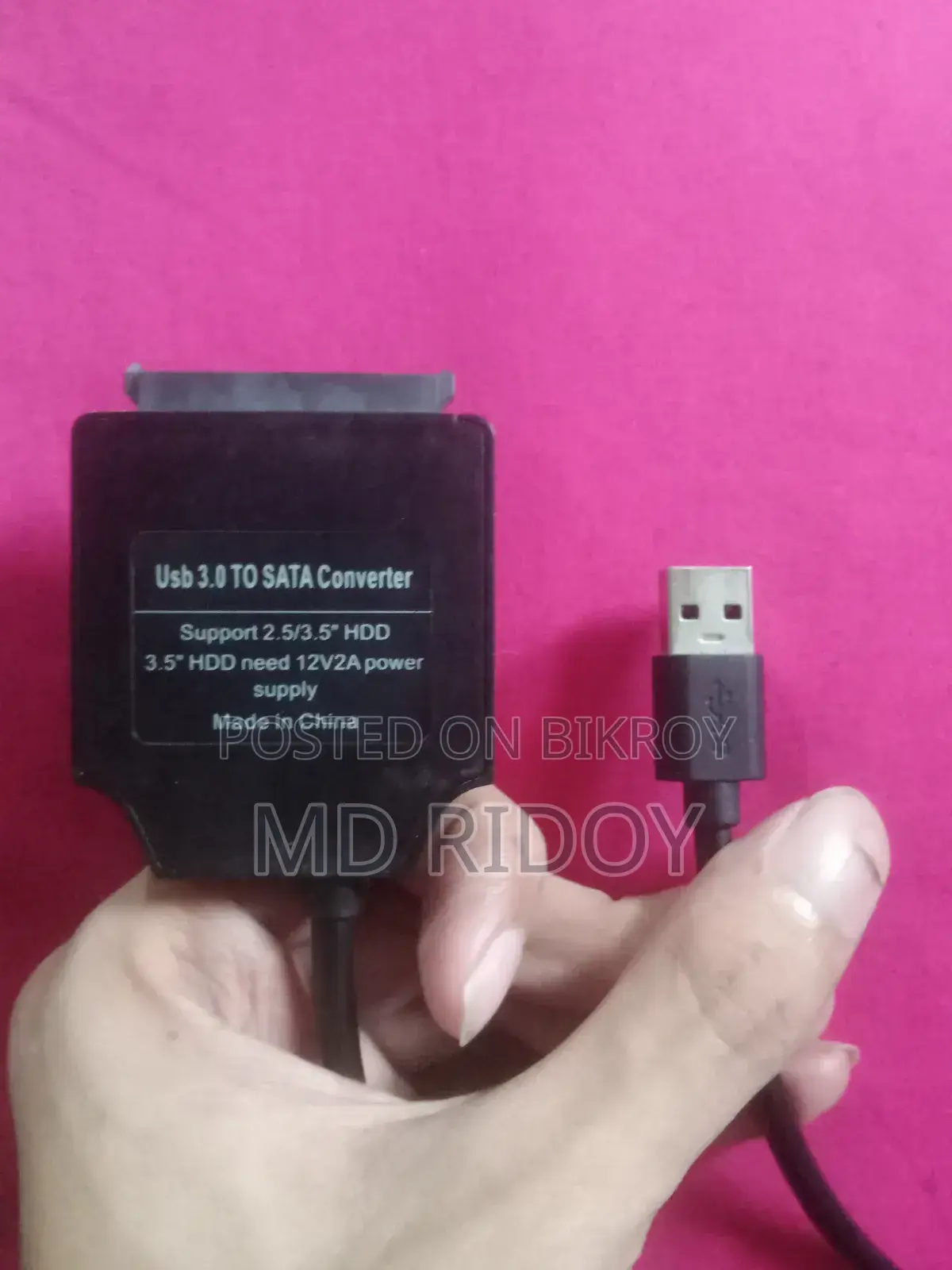 Sata to Usb Convertor