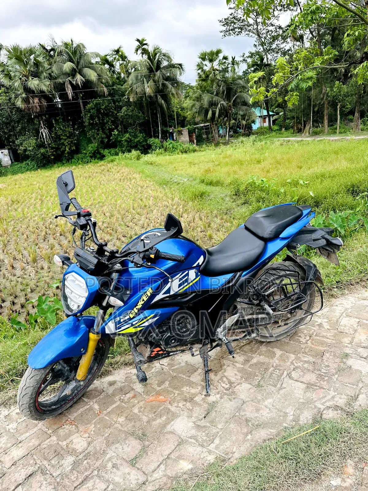 Suzuki Gixxer Monotone 2022 Blue