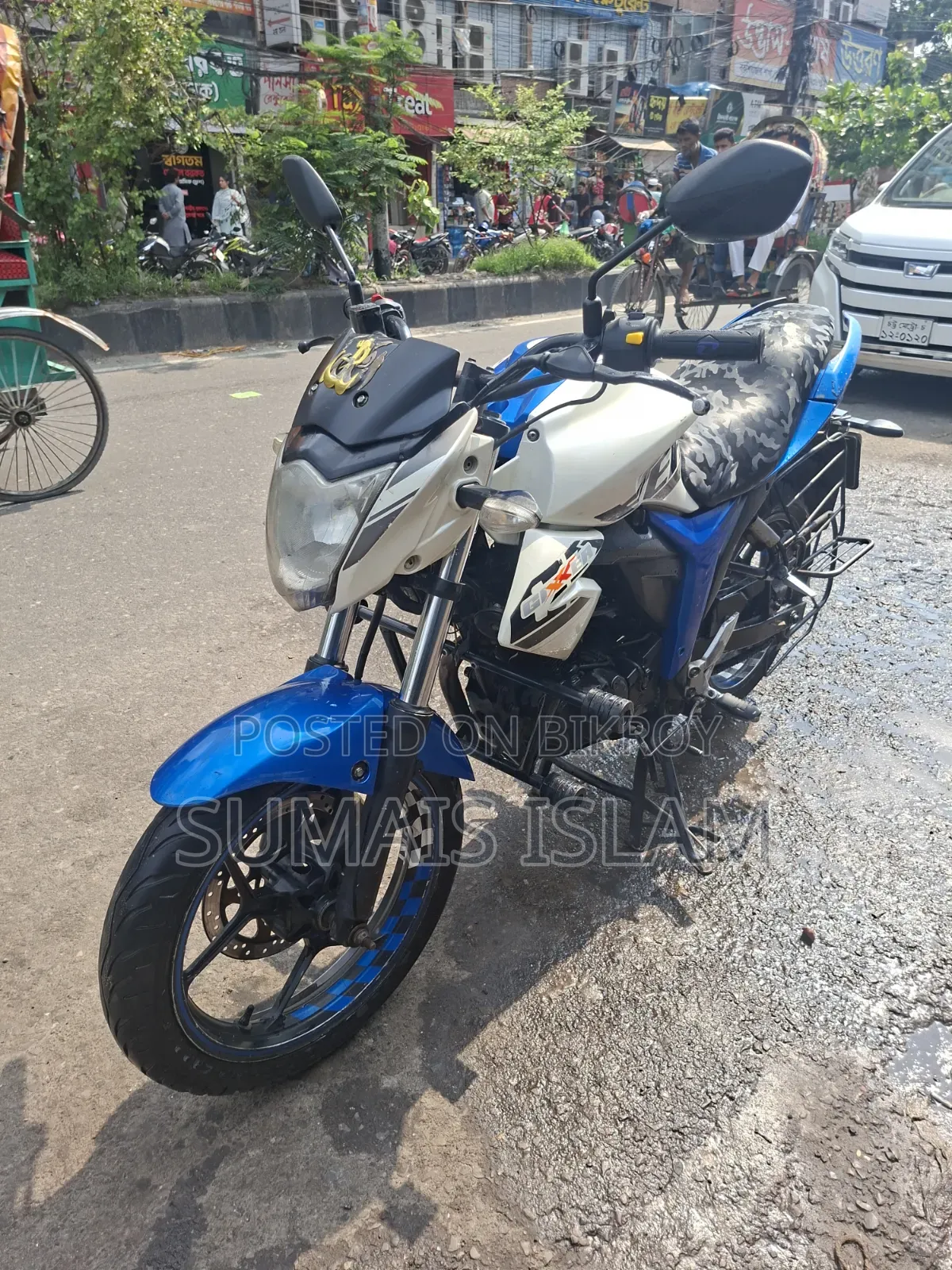 Suzuki Gixxer Monotone 2017 White