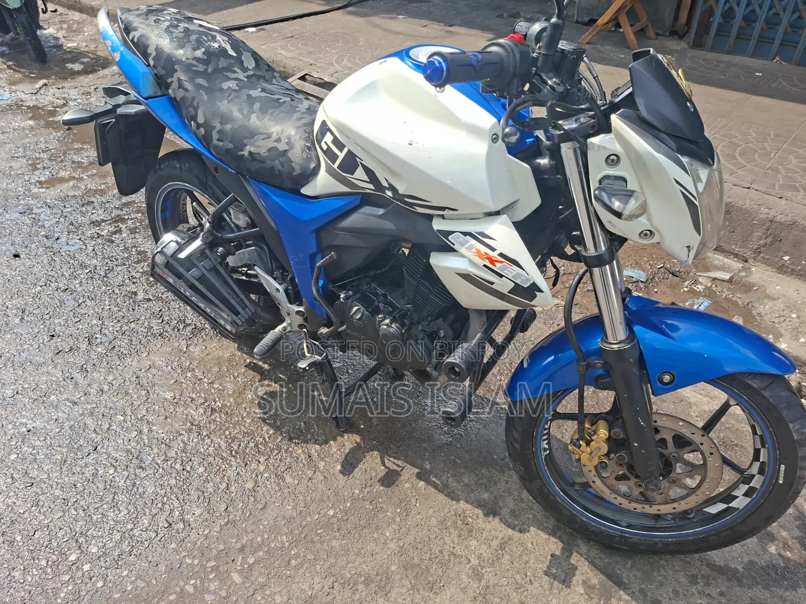 Suzuki Gixxer Monotone 2017 White