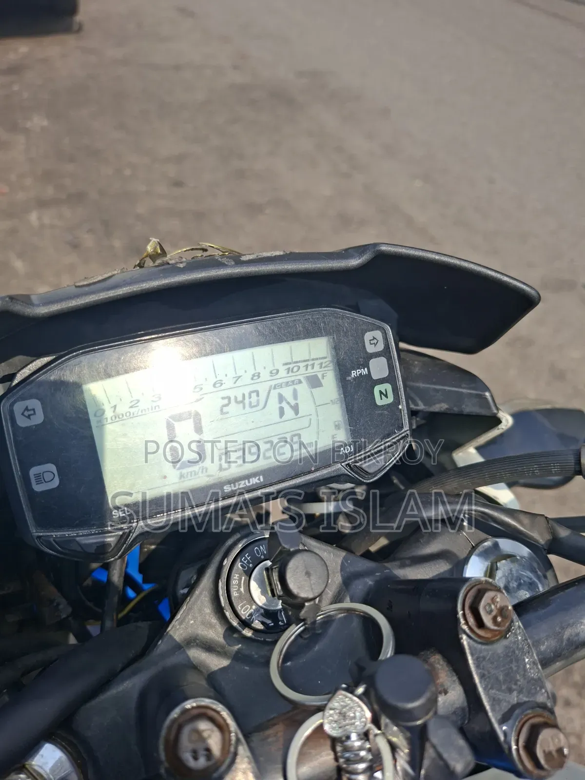 Suzuki Gixxer Monotone 2017 White