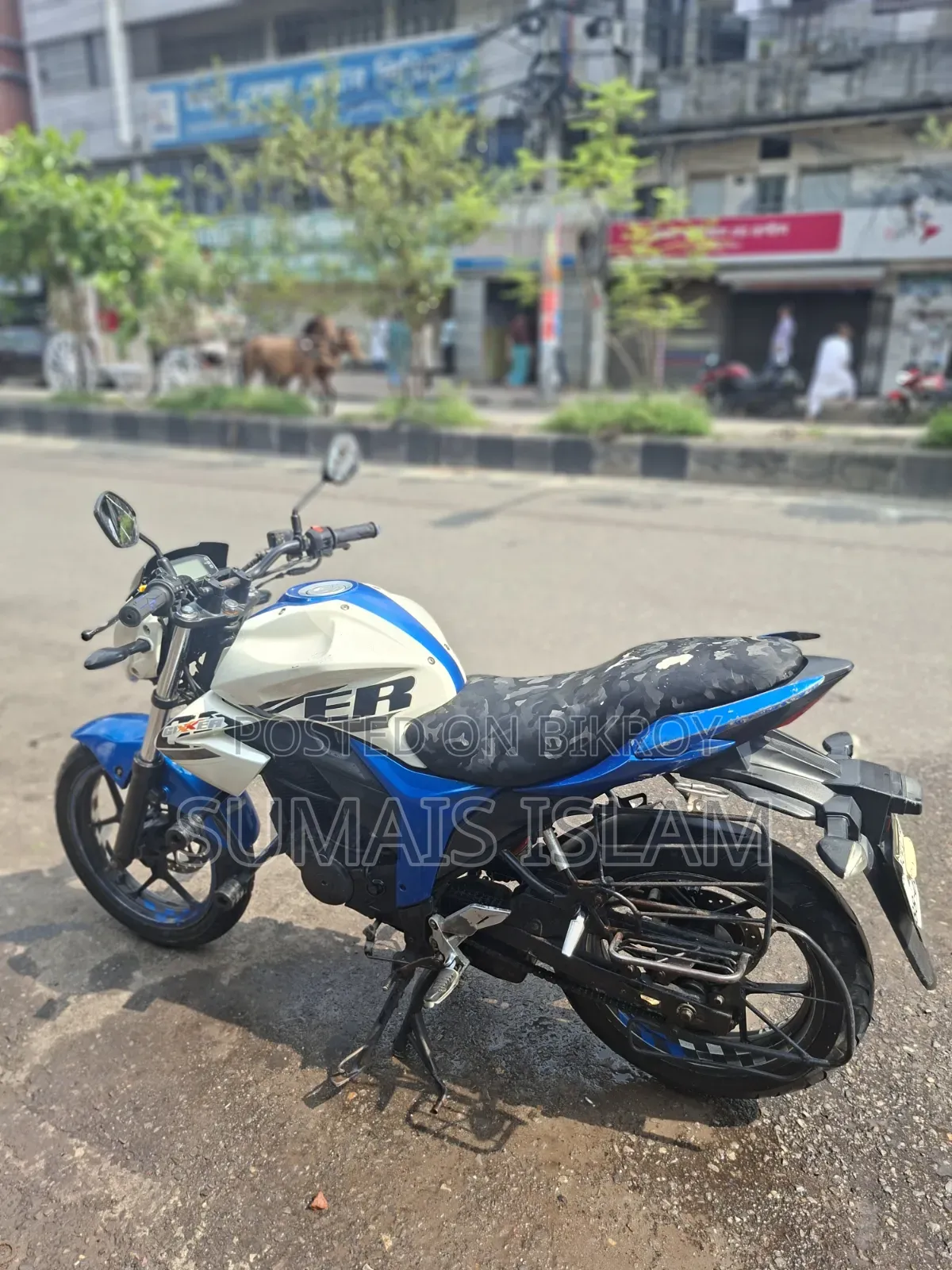 Suzuki Gixxer Monotone 2017 White