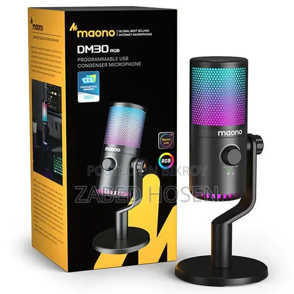 Maono Dm30 RGB Microphone