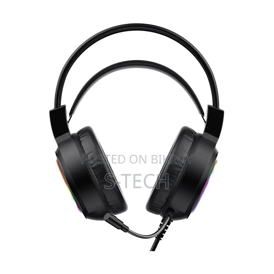 Havit Gamenote Hg902d RGB Wired Black Gaming Headphone
