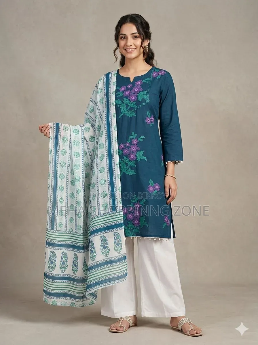 Readymade Printed Three-Piece Set