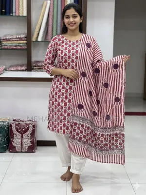 Readymade Printed Three-Piece Set