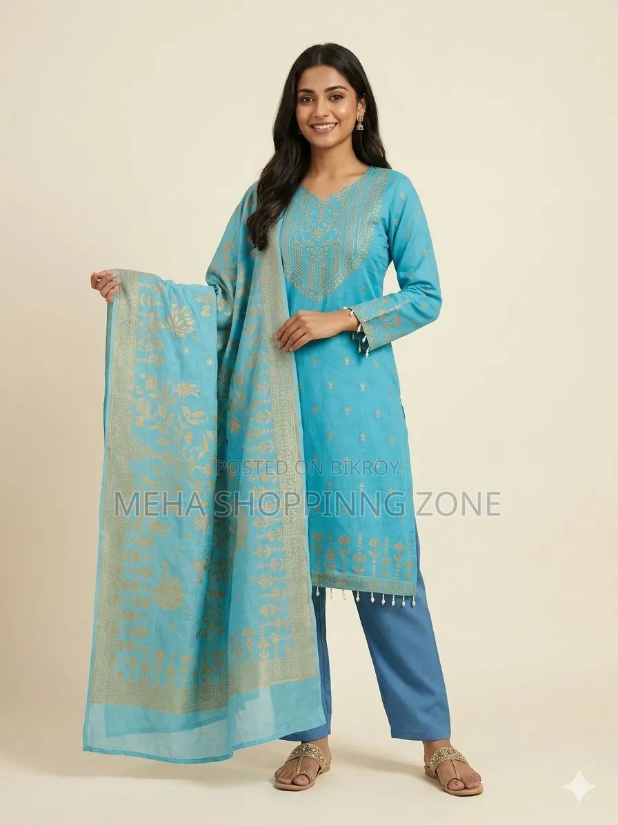 Readymade Printed Three-Piece Set