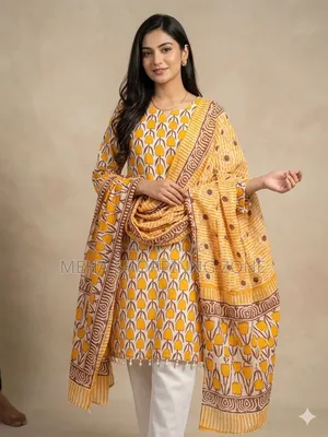 Readymade Printed Three-Piece Set