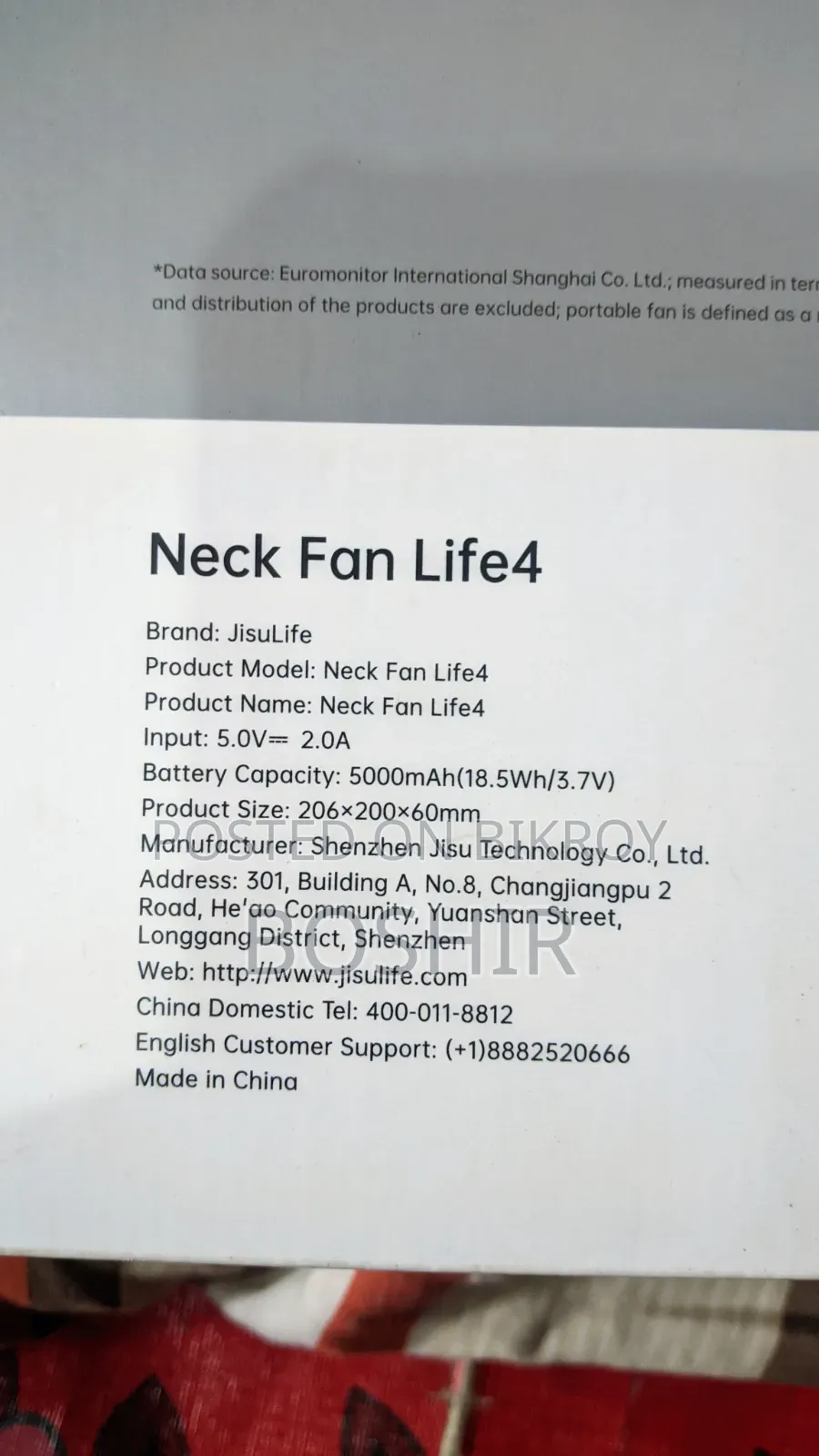 Jisulife Life4 Fan