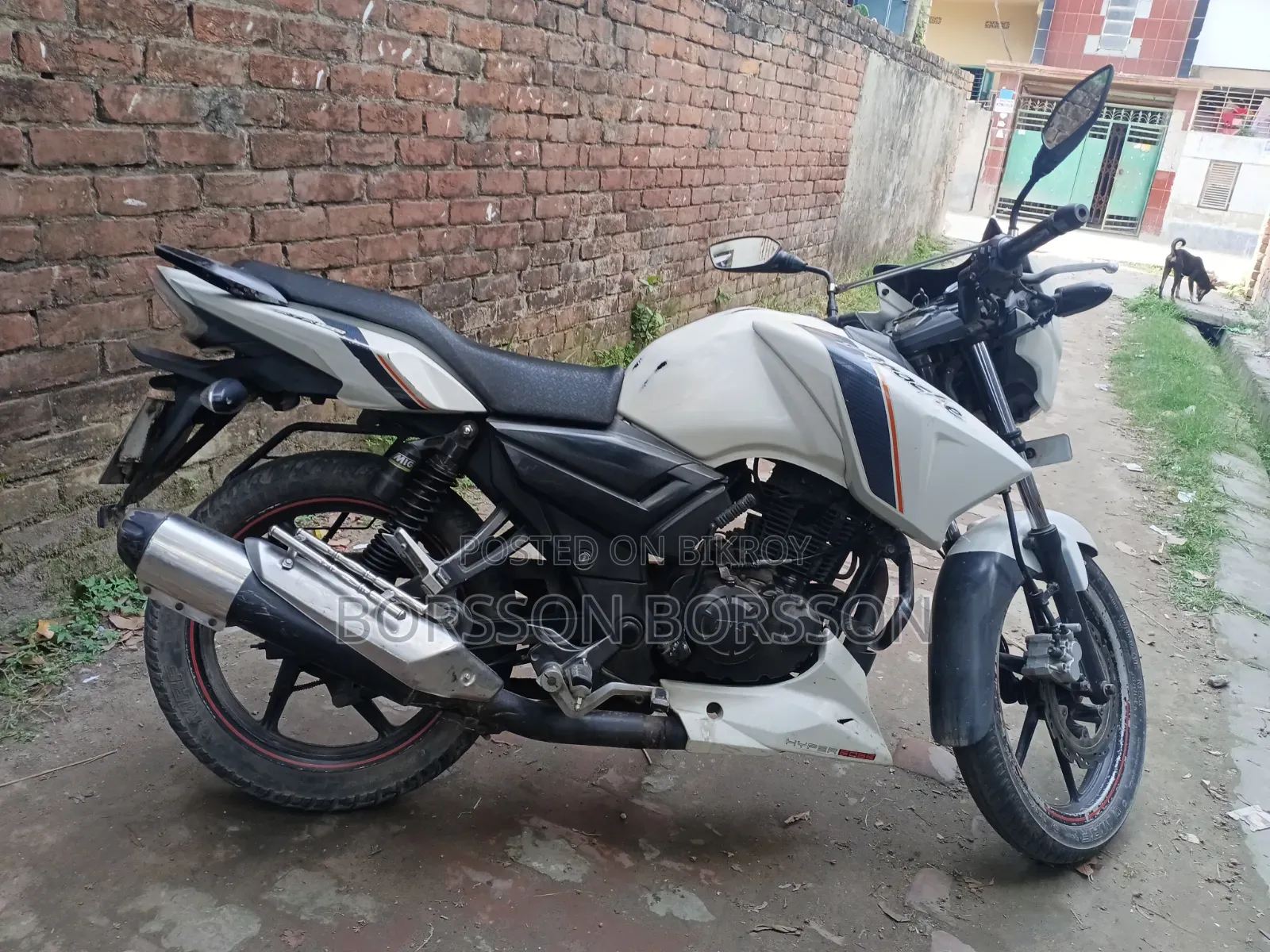 TVS Apache RTR 160 2V 2022 White