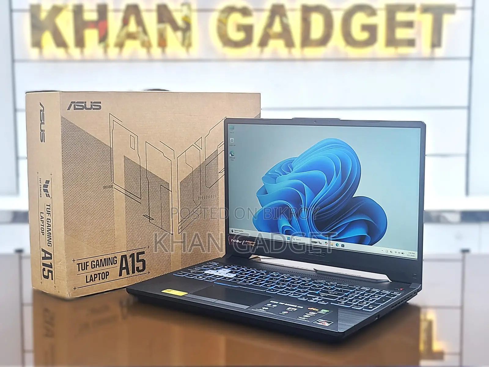 Laptop Asus TUF Gaming A15 8GB AMD Ryzen 7 SSD 512GB