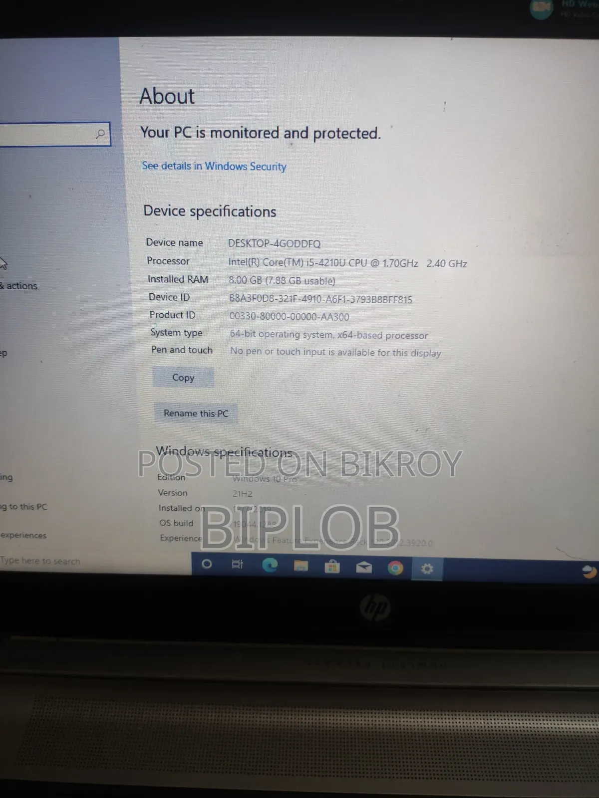 Laptop HP ProBook 440 G2 8GB Intel Core i5 HDD 500GB