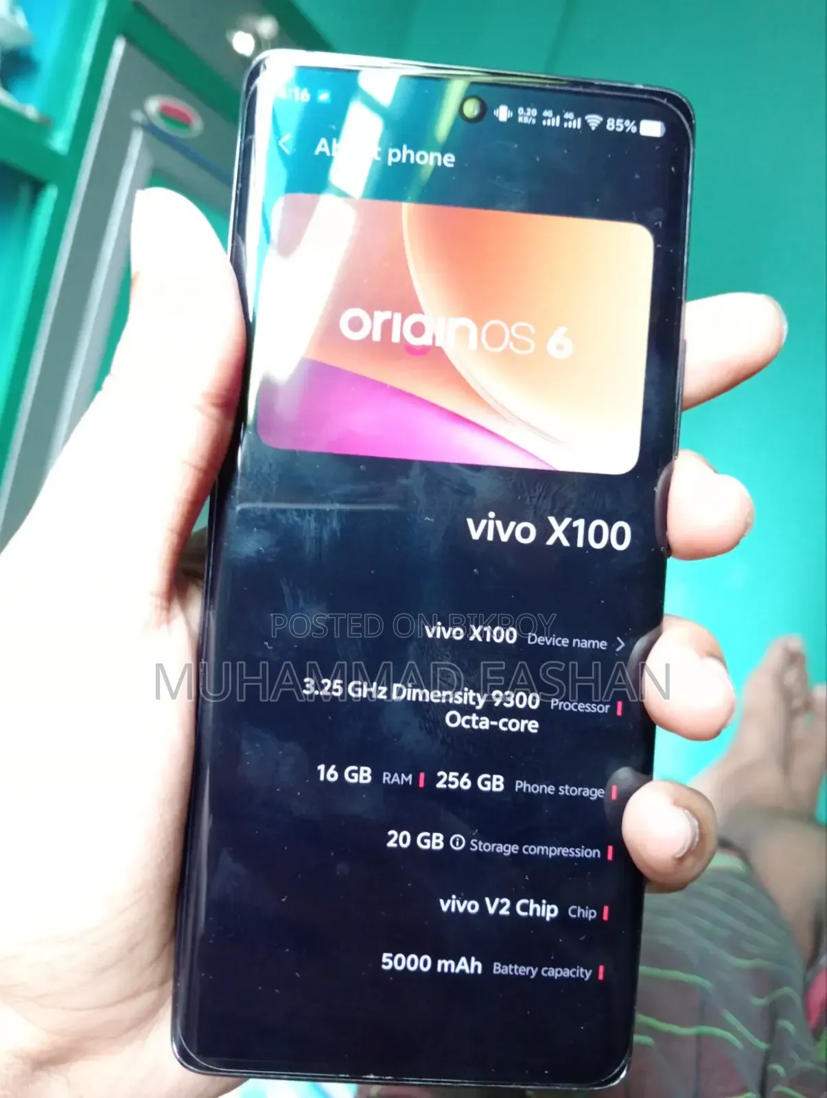 Vivo X100 256 GB Black