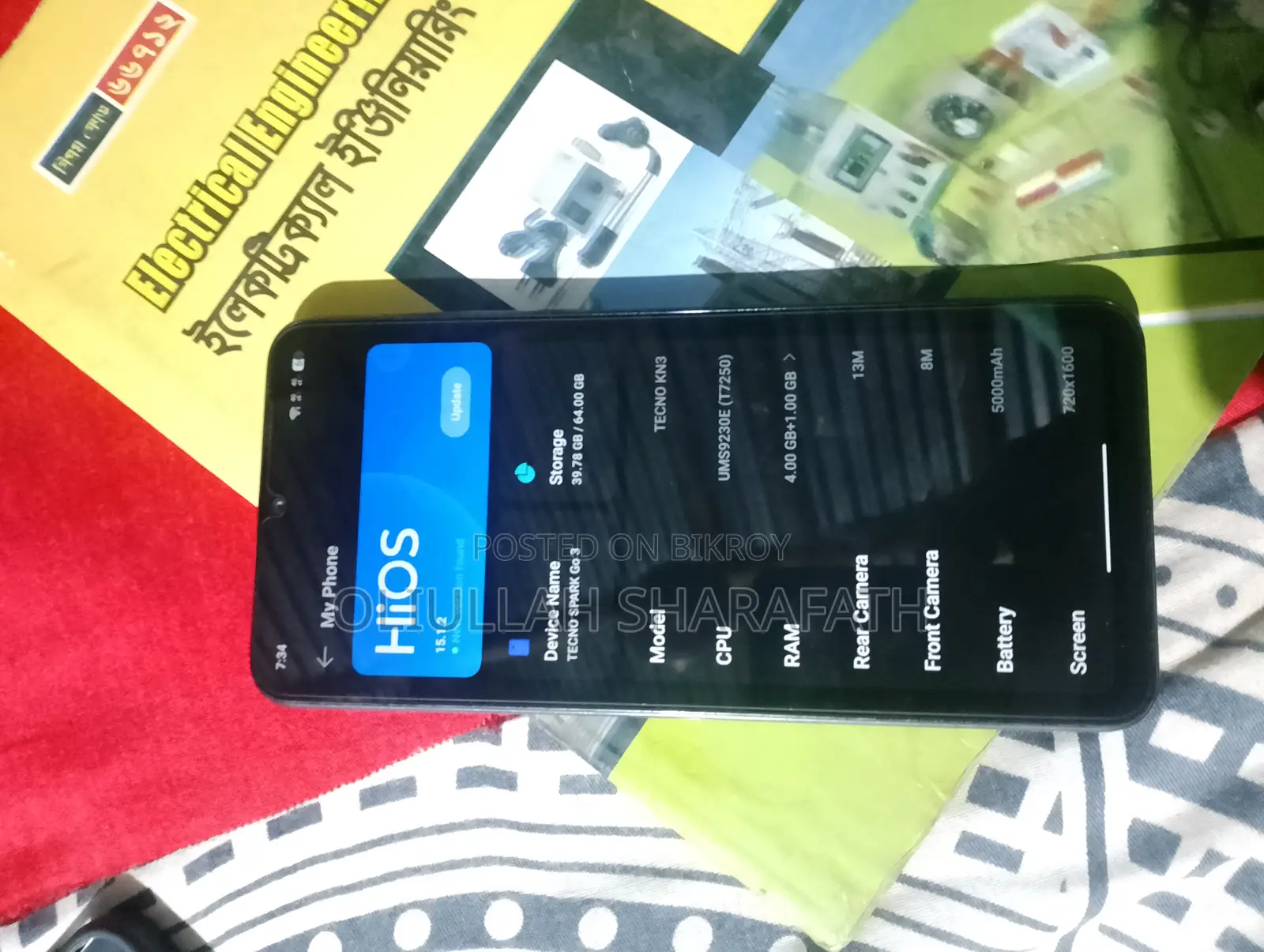 Tecno Spark Go 64 GB Black