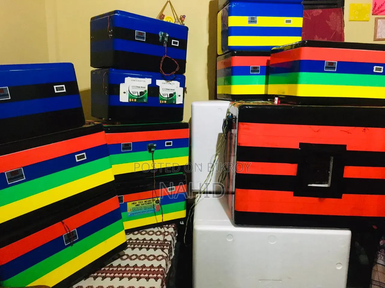 Incubators of any size available