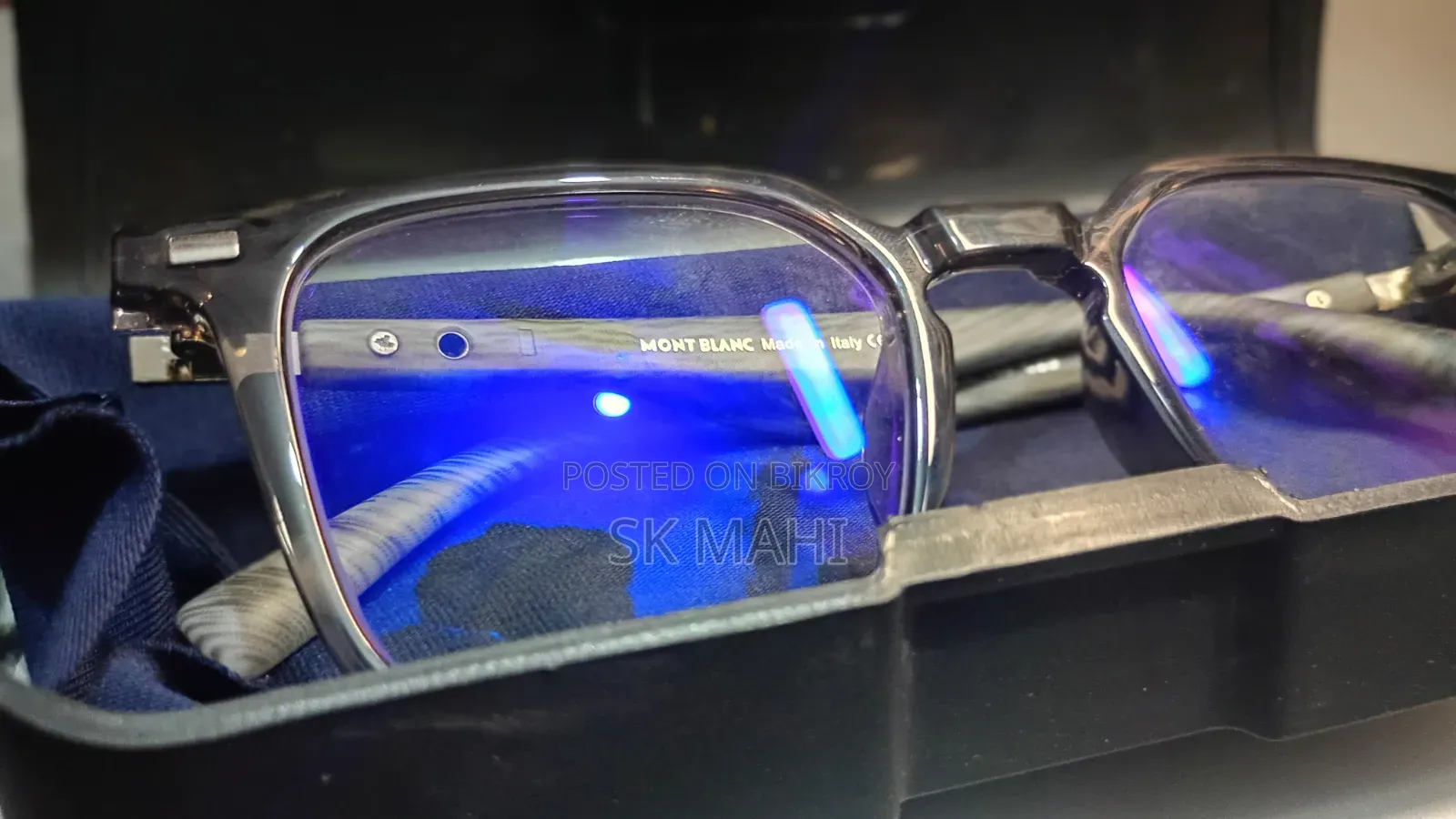 Mont Blanc Eye Glasses (Wooden Design) ফিক্সড প্রাইস