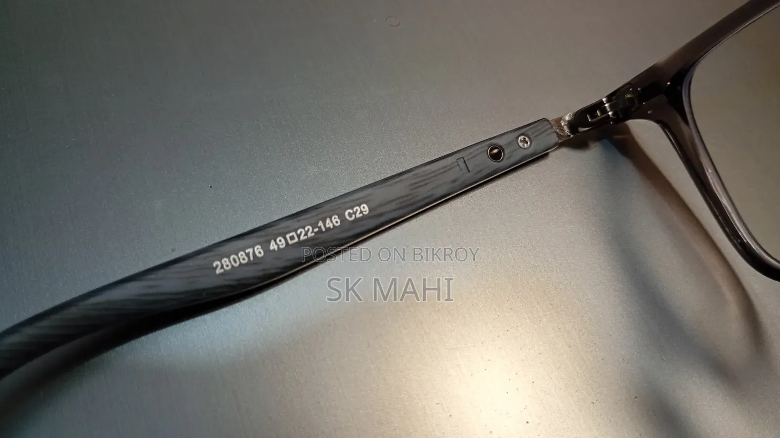 Mont Blanc Eye Glasses (Wooden Design) ফিক্সড প্রাইস