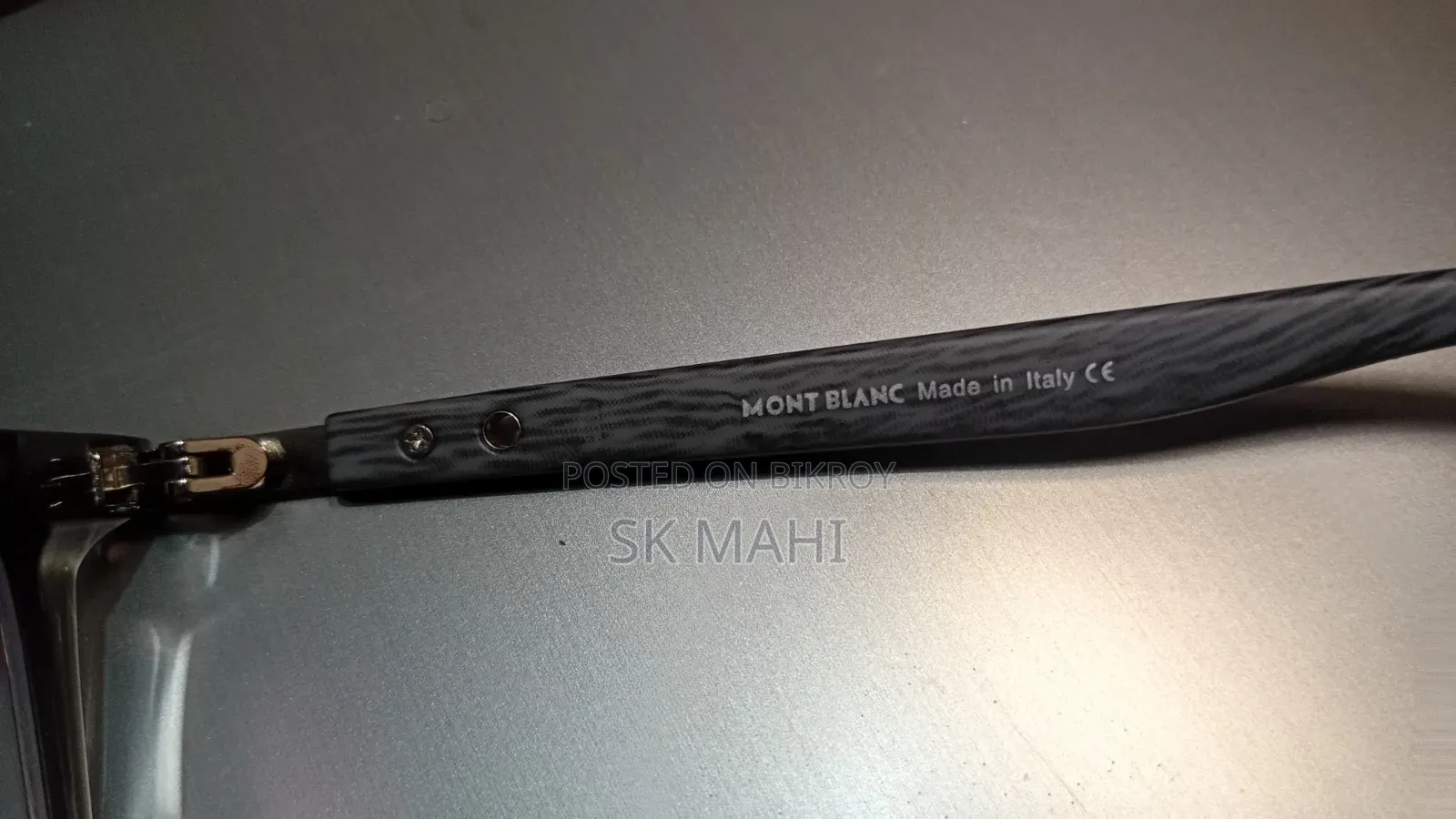 Mont Blanc Eye Glasses (Wooden Design) ফিক্সড প্রাইস