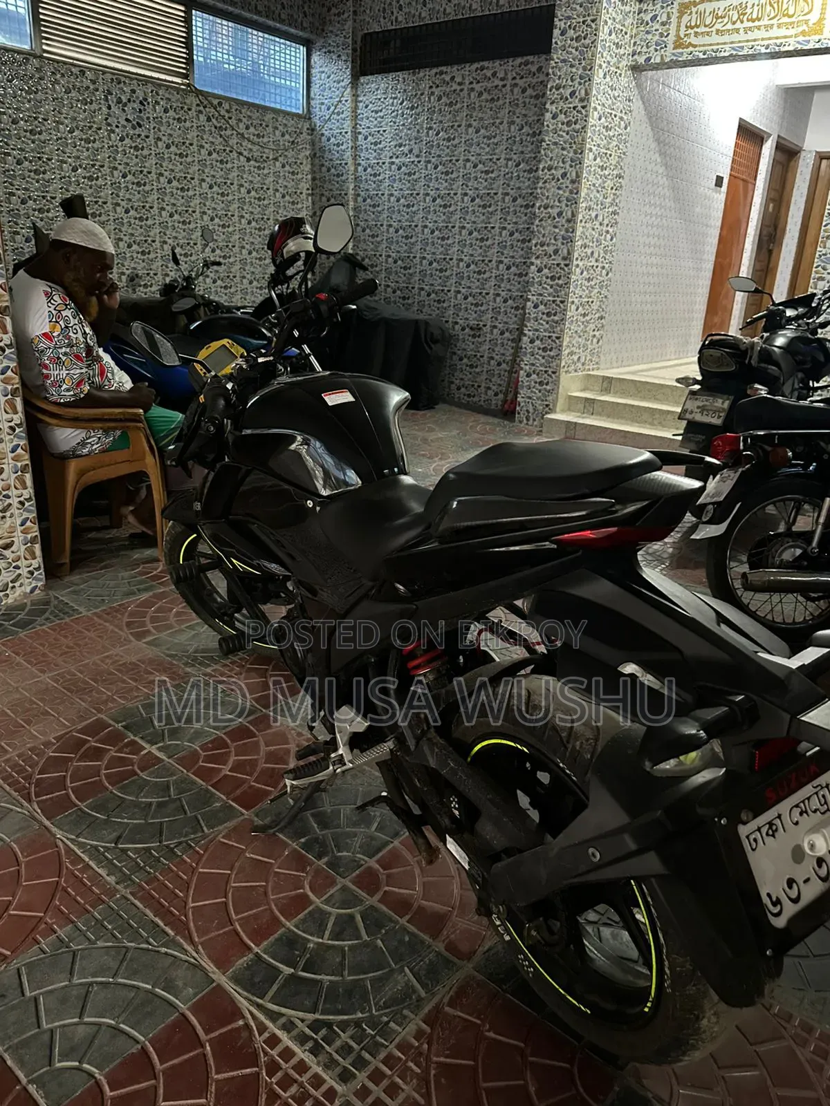 Suzuki Gixxer Monotone 2024 Black