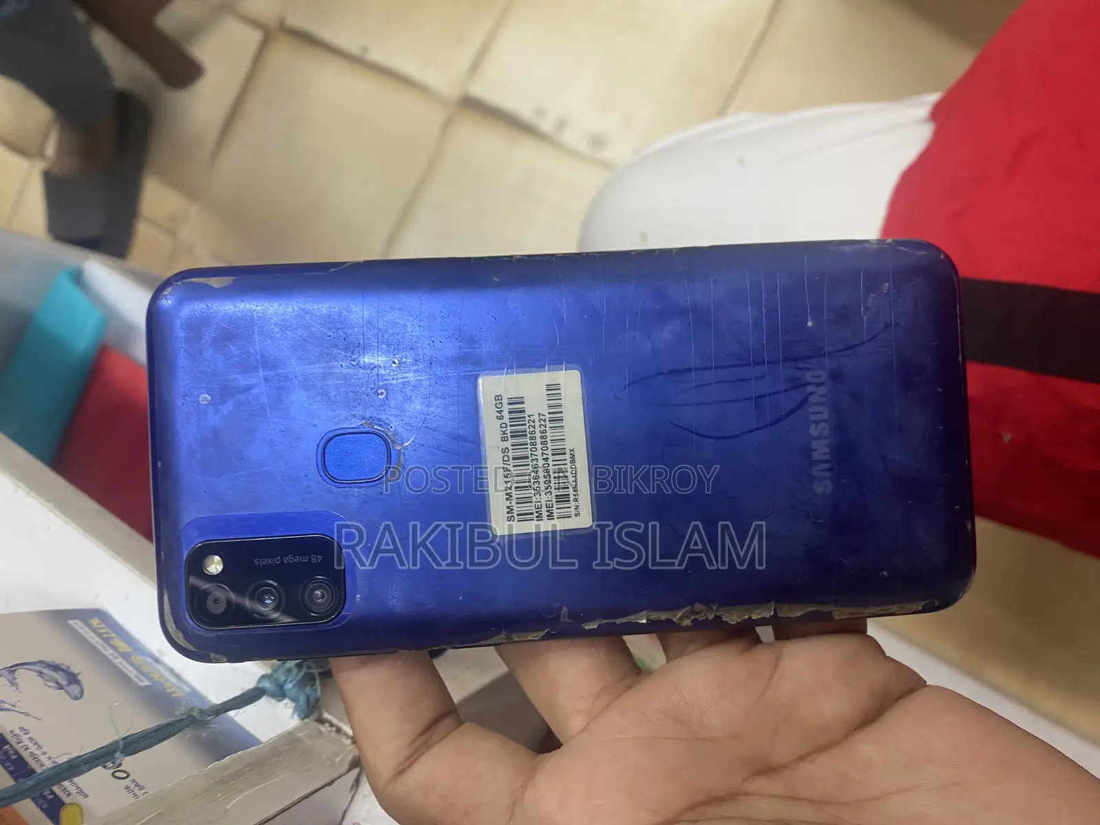 Samsung Galaxy M21 64 GB Blue