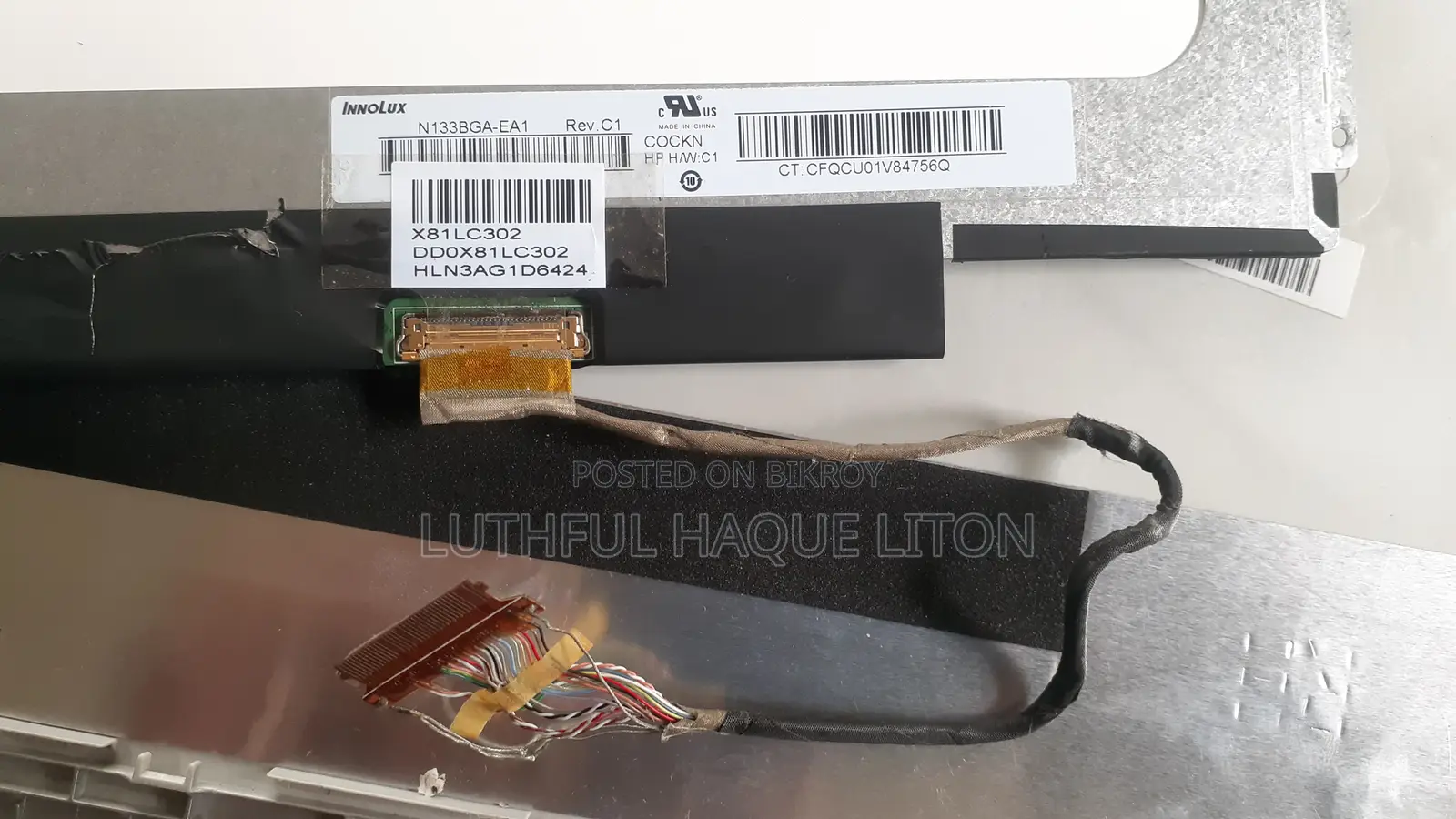 Laptop Display Panel 13-14 Inch (100% Genuine)