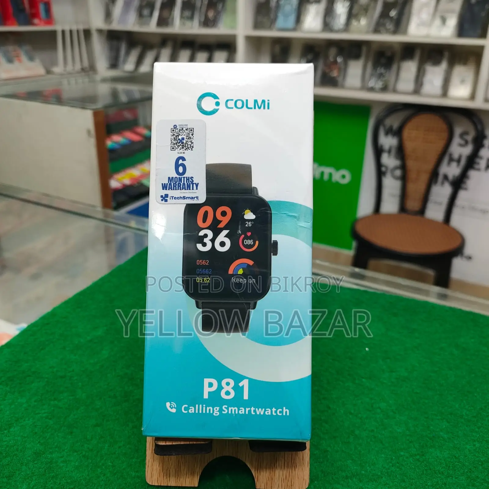 Colmi P81 Bluetooth Calling Silver Smart Watch