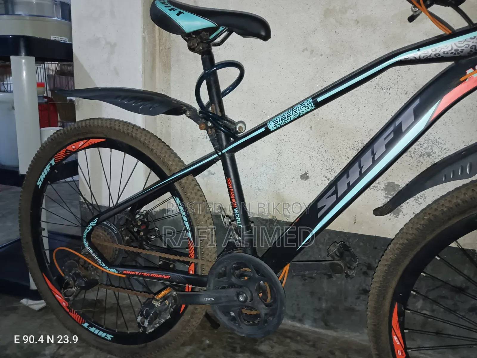 Shift Bicycle With Double Hydraulic Brake