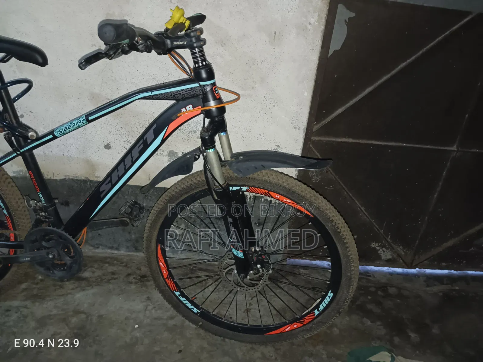 Shift Bicycle With Double Hydraulic Brake