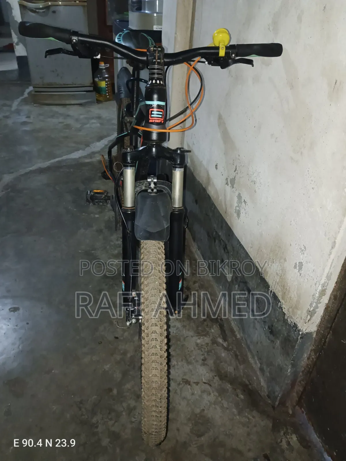 Shift Bicycle With Double Hydraulic Brake