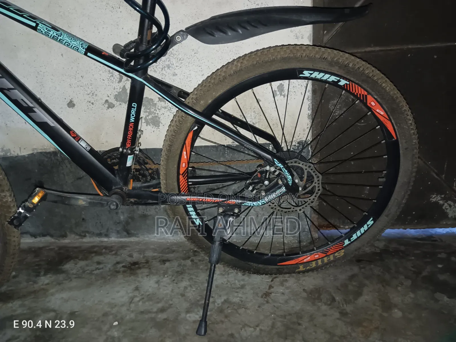 Shift Bicycle With Double Hydraulic Brake