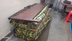 Selling a set of Otobi bed with mattress and pillow