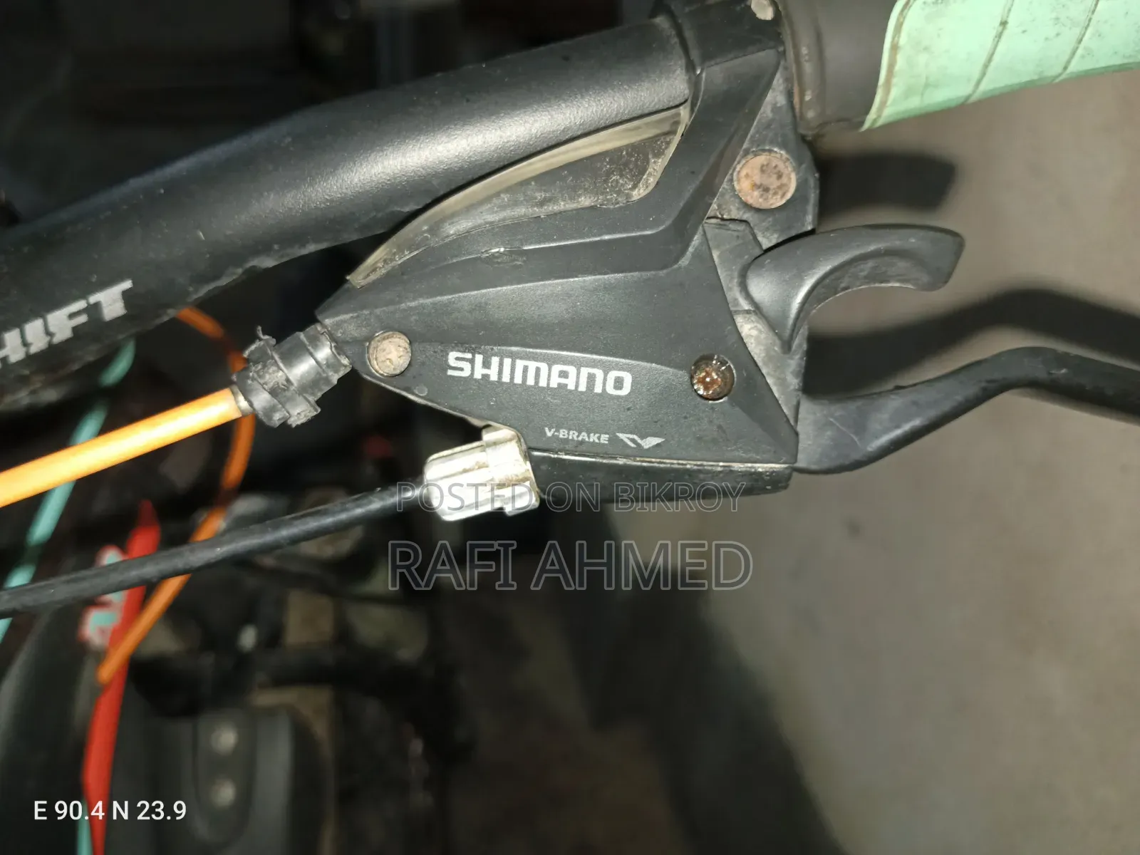 Shift Bicycle With Double Hydraulic Brake