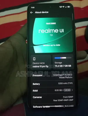 Realme 13 Pro+ 5G 256 GB Gold