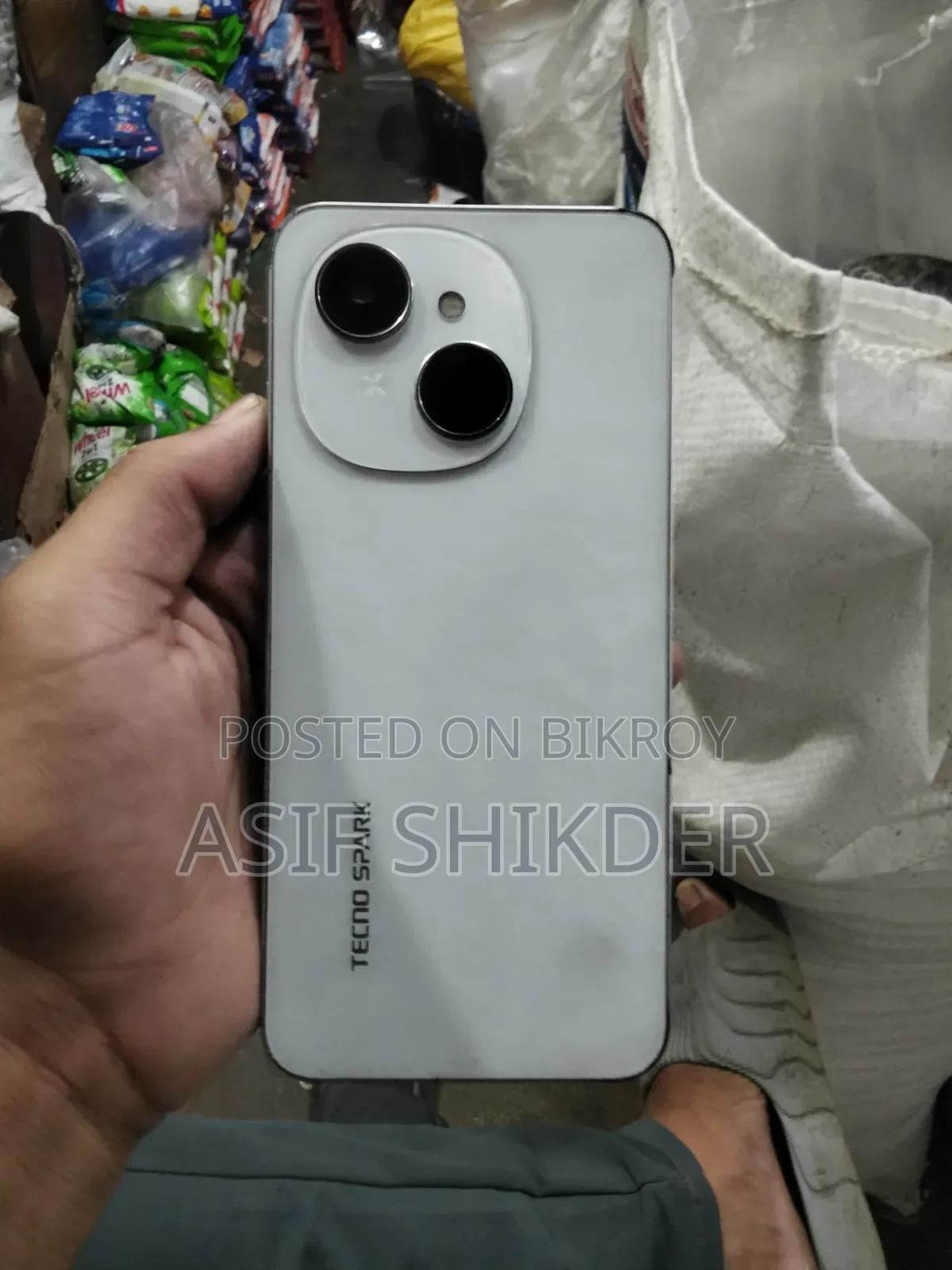 Tecno Spark Go 64 GB Silver