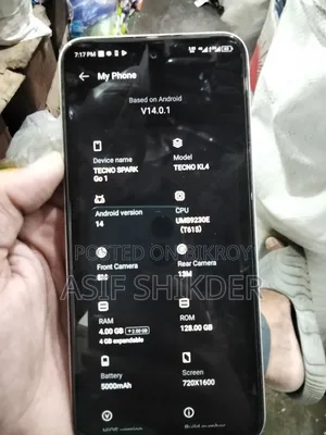 Tecno Spark Go 64 GB Silver
