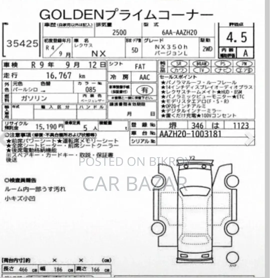 Lexus NX 2022 Pearl