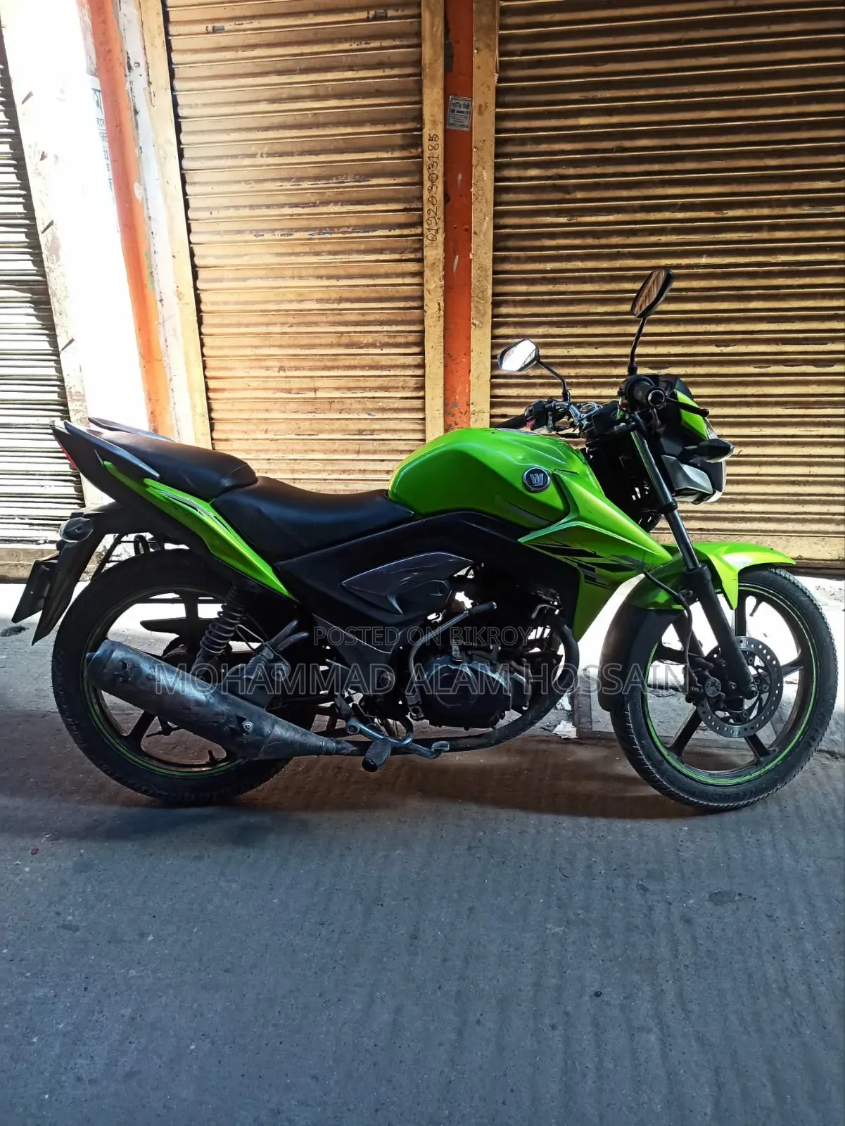 Haojue KA150 2017 Yellow