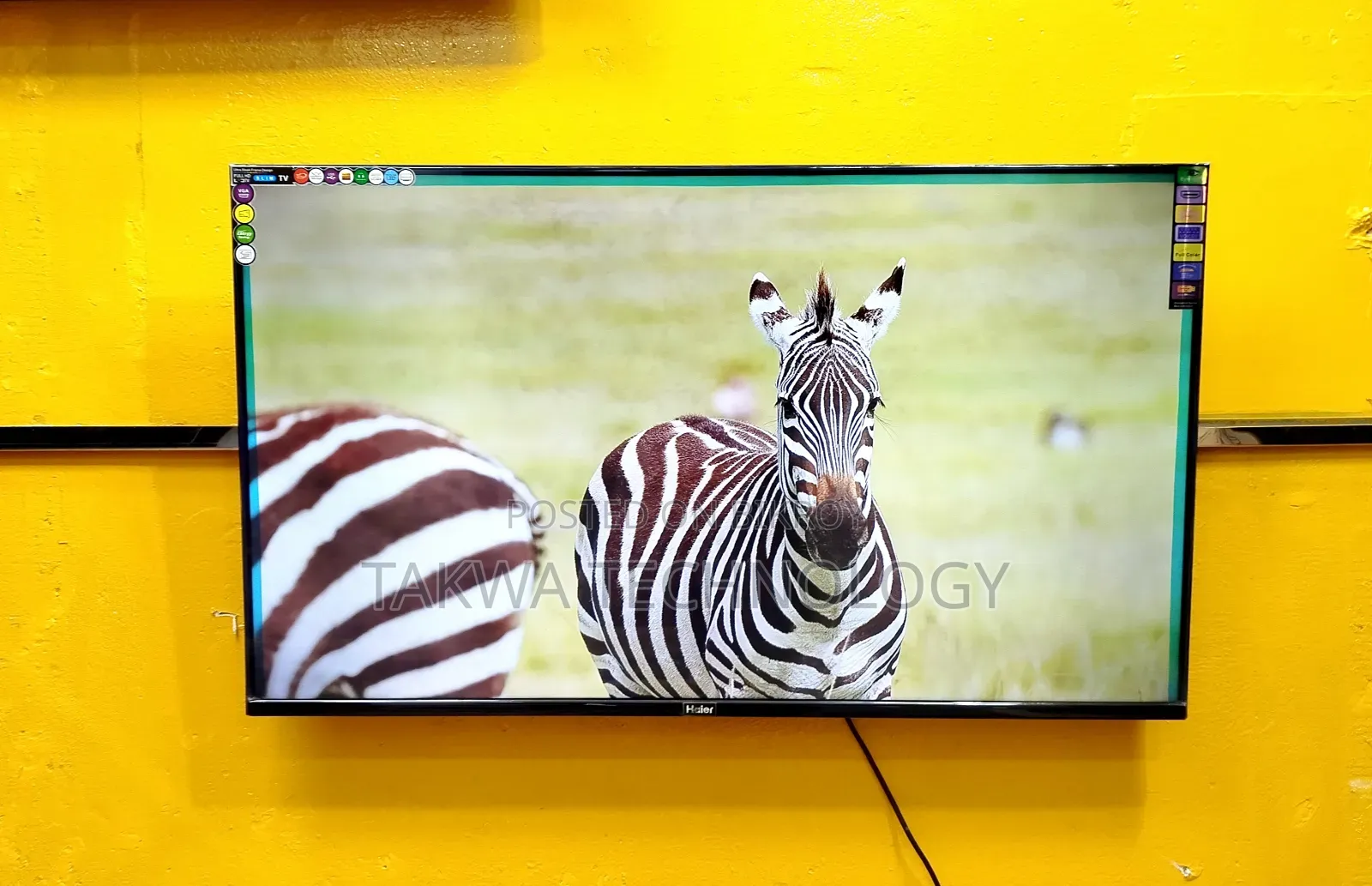 Haier 43-inch Smart Android Frameless Voice Control TV