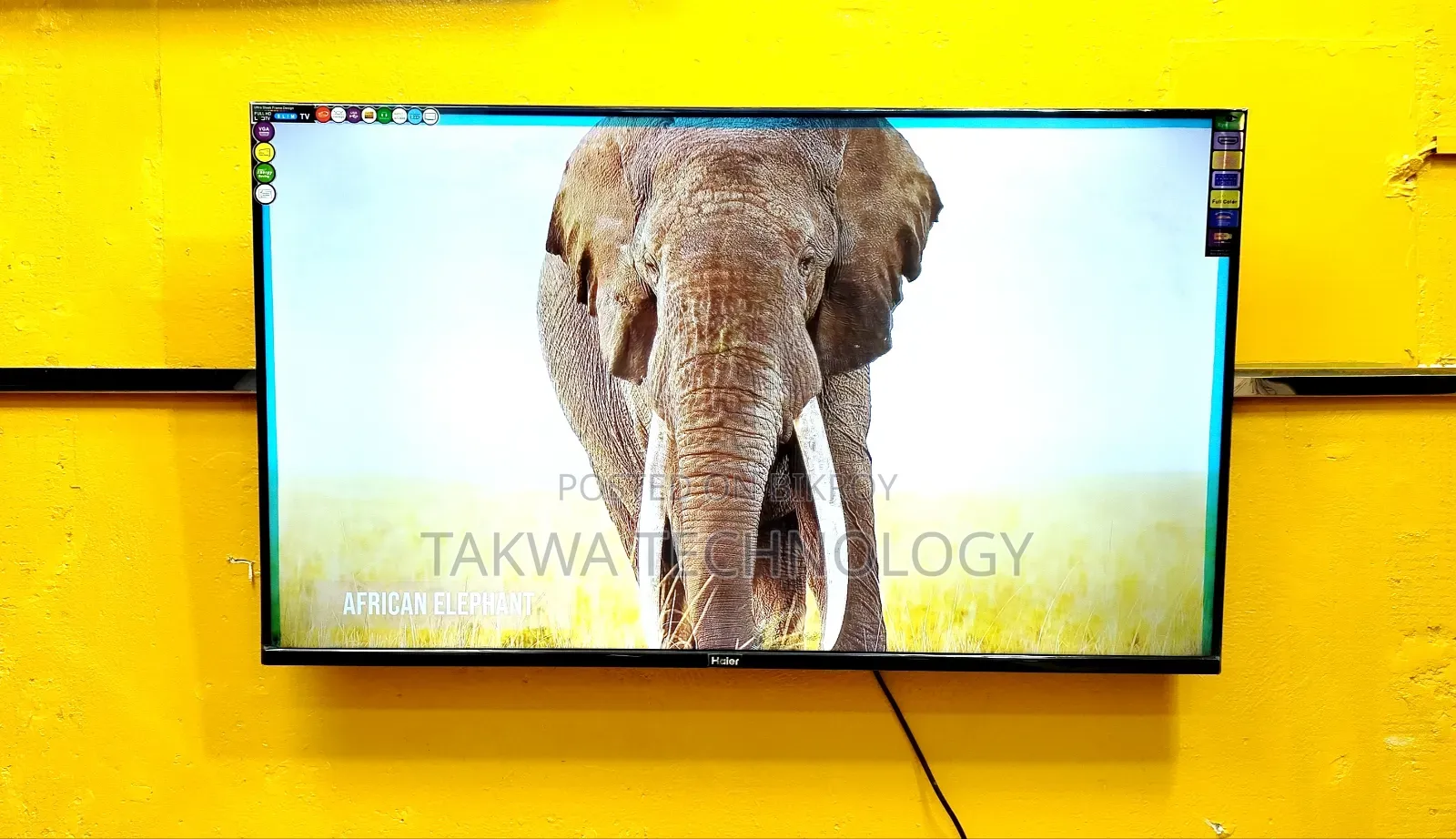 Haier 43-inch Smart Android Frameless Voice Control TV